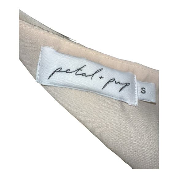 Petal & Pup Cream Midi Slip Dress - Picture 7 of 9